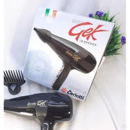 Sèche-cheveux professionnel 3800 W, puissant sèche-cheveux turbo, sèche-cheveux de salon de coiffure, sèche-cheveux haute performance, sèche-cheveux professionnel unique