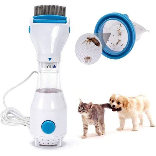 Peigne a poux electrique coffre a tuer animaux de compagnie chats chiens