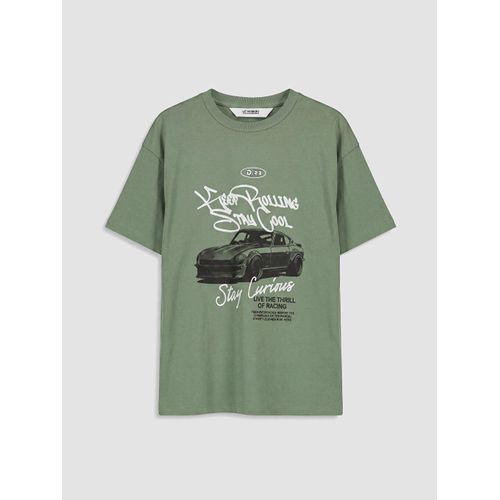 T-shirt à col rond imprimé pour garçon