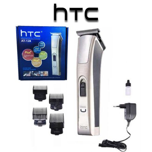 Tondeuse rechargeable à cheveux AT-128 professionnelle pour barbe et cheveux