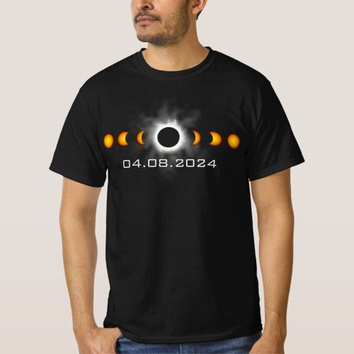 T-shirt Éclipse solaire totale 8 avril 2024
