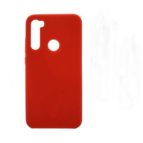 Pochette xiaomi redmi Note 8 liQuide silicone souplle Rouge