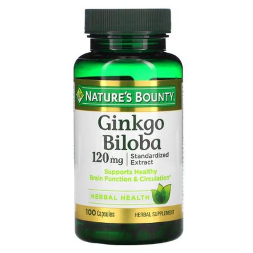 Ginkgo biloba, 120 mg - 100 gélules - Santé cognitive, Antioxydant
