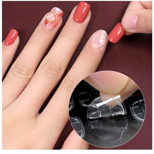 شريط لاصق على الوجهين للأظافر الصناعية ، ملصق لاصق ، 24