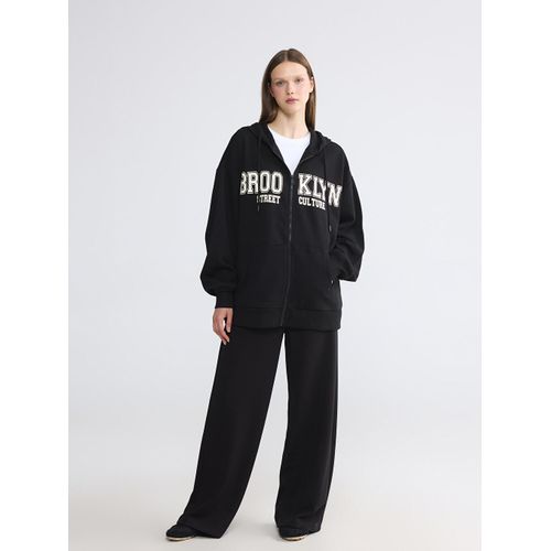 Pantalon de survêtement pour femme à taille élastique au toucher doux