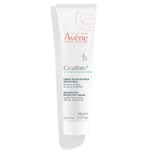 Avene Cicalfate + Crème Réparatrice Protectrice 100Ml, Peaux Sensibles, Réparation Épidermique, Apaisant