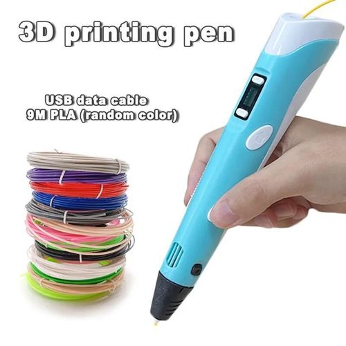 Stylo 3D d Impression - Avec Filaments PLA Offerts cran LCD pour Enfants et Adultes