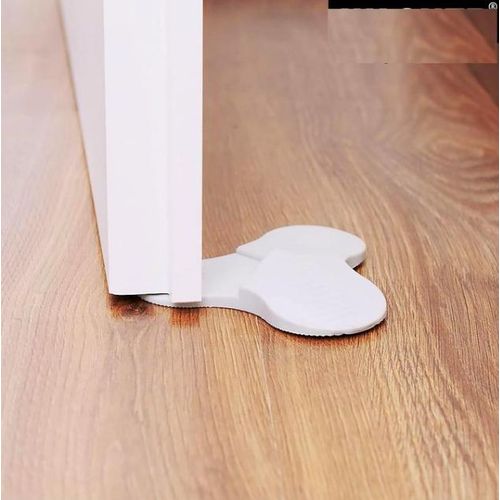 2 Pièces Butoir de Porte en Silicone Avec 3 hauteurs de coin, Bloque Porte Protection sécurité pour bébé