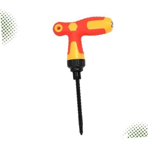 Maître Bricoleur : Jeu de Tournevis à Cliquet en T + Multi-Embouts