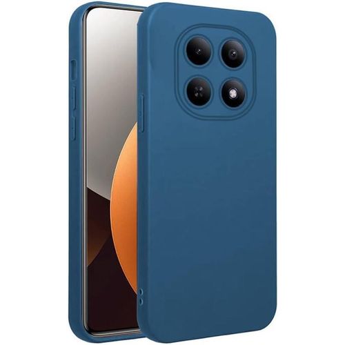 Coque silicone bleu pour Xiaomi Redmi 15 pro 5g