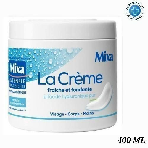 Hydratante à l'Acide Hyaluronique - 400ml (Visage,Corps,Mains)Origine France