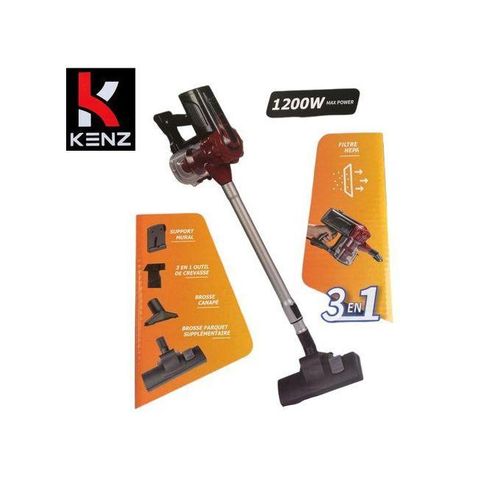 Aspirateur 3 en 1 à main, à fil, technologie sans sac cyclonique 2000W