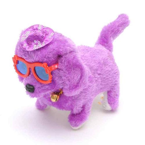 Jouet petit chien marcheur avec lumiéres