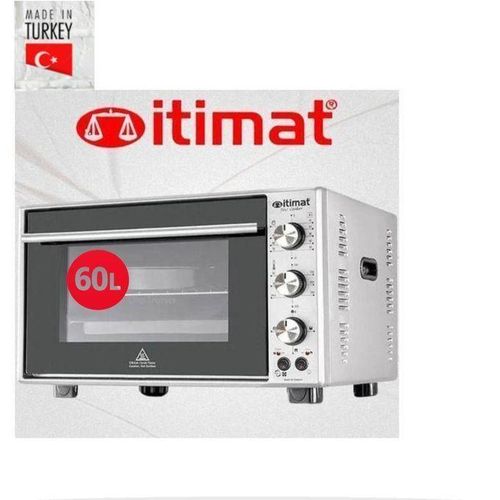 Itimat Four électrique -60L-Double vitrage - Ventilateur - Lampe