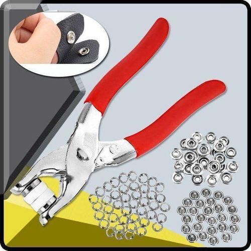 Pince Pose-Œillets et Boutons-Pression - Outil de perforation et rivetage.