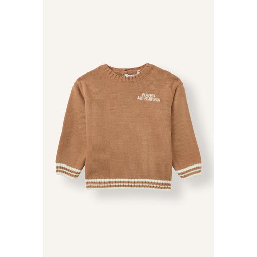 Pull Coupe régulière Bébé garçon Vison