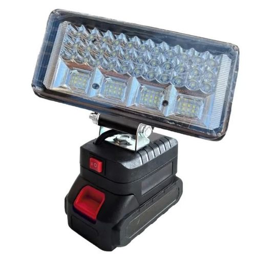 Lampe Torche LED rechargeable portable avec batterie Li-ion et chargeur