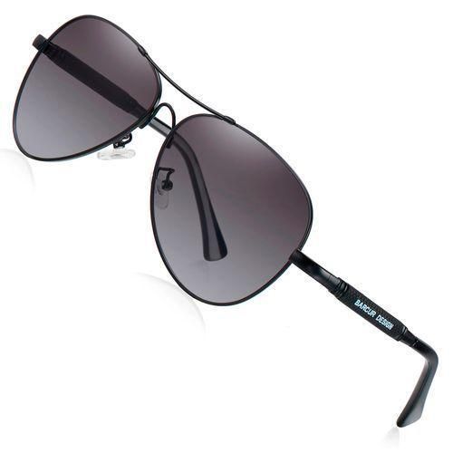Lunettes de soleil polarisées avec protection R-80-09 Noir