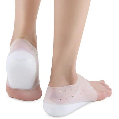 Silicone Manches Talon Gel Hauteur Invisible pour Les Femmes Hommes