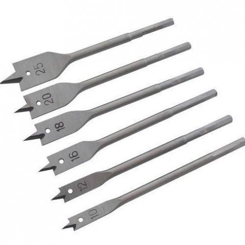 مجموعة لقم مثقاب الخشب بسواقة سداسية ستة قطع لتلبية احتياجات الحرفيين