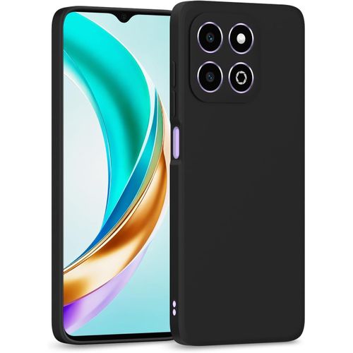 Coque en silicone noir pour Honor x6b– Housse de protection souple, antichoc et anti-rayures, design élégant et ajusté