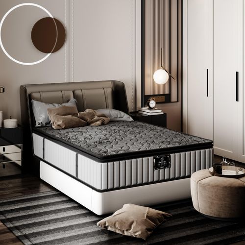 Matelas Black vibe (160x200 cm) - En ressort ensachés et mousse haute résilience