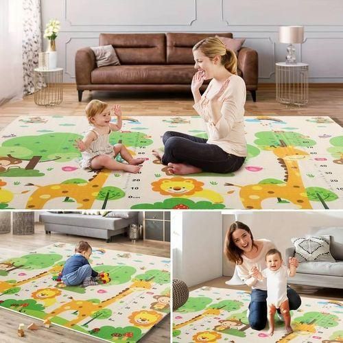 Tapis mousse bébé 2 m – Isolant thermique et anti-choc