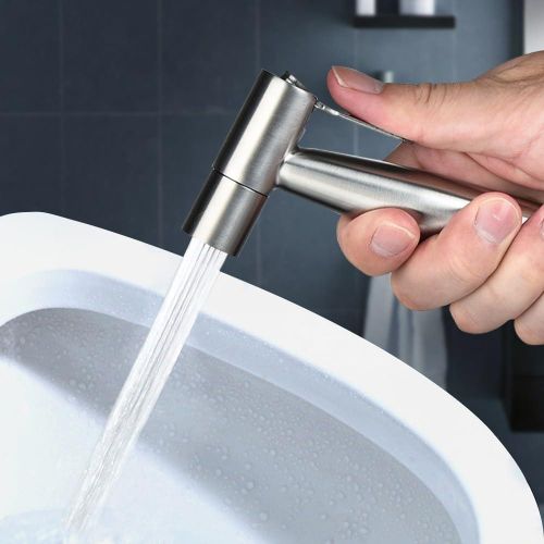 Douchette WC en Acier Inoxydable – Pulvérisateur Toilette Haute Pression