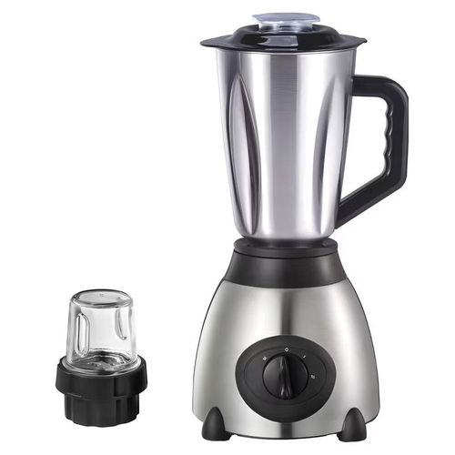 Mixeur blender 2in1 950W bol en inox 1.5L 5 vitesses avec fonction ice crush