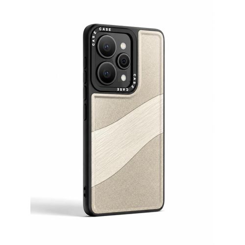 Coque Pochette etui souple et solide motif carbone texture pour Realme 15 pro