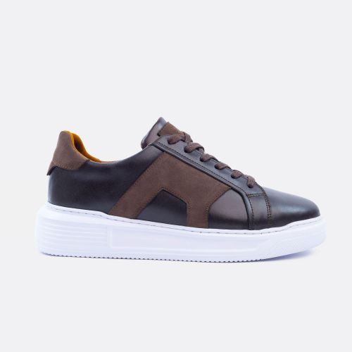 Fascia 016 : Espadrille en cuir Homme Marron