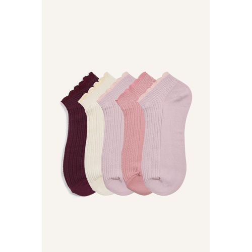 Socquettes Bas Femme Rose clair