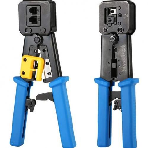 Pince réseau à dénuder les câbles à sertir RJ45, RJ11, RJ12, Pince Professionnel