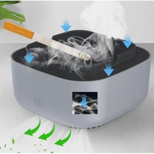 Purificateur d'air portable sans fumée cendrier filtre à air fumée secondaire,