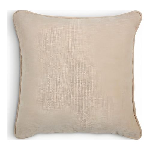 Coussin - Chenille Beige - Décoration Intérieure Salon & Chambre - 45x45 cm