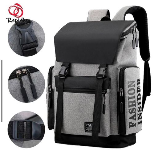 Cartable de grande capacité pour homme et femme, photographie de rue tendance, lycée nouvelle mode, étudiant SR, style k, voyage décontracté,