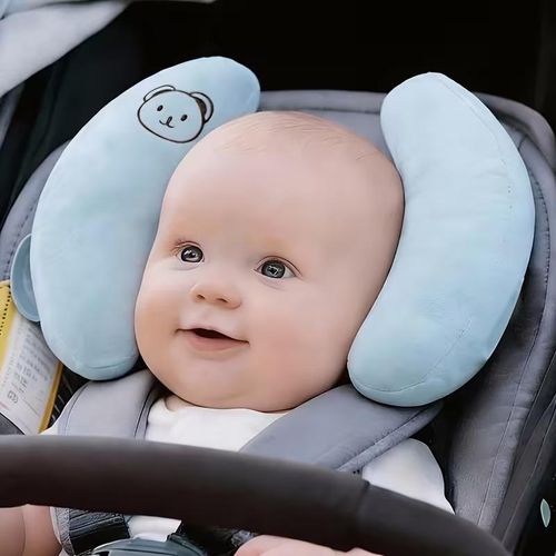 Appui-tête pour siège auto enfant, Oreiller de soutien pour la nuque de poussette