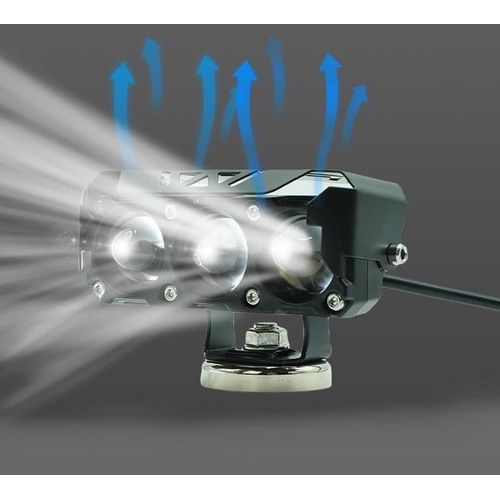 Projecteur LED puissant pour moto – Éclairage haute performance