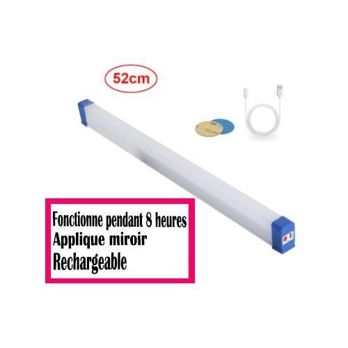 Lampe LED Polyvalente Rechargeable 60W - Intérieur et Extérieur