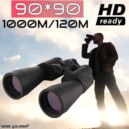 Binoculars jumelles 90 x 90 film vert HD 125M1000M