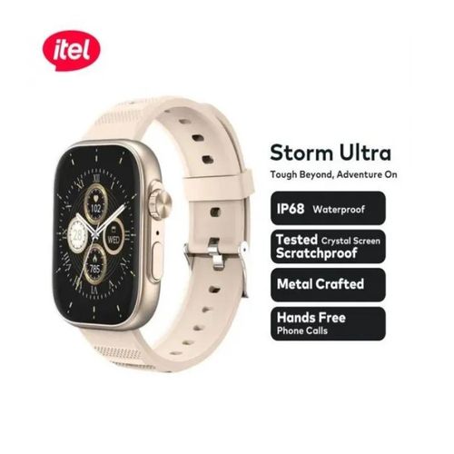 Smart Watch ISW-023 - Titanium Gold
