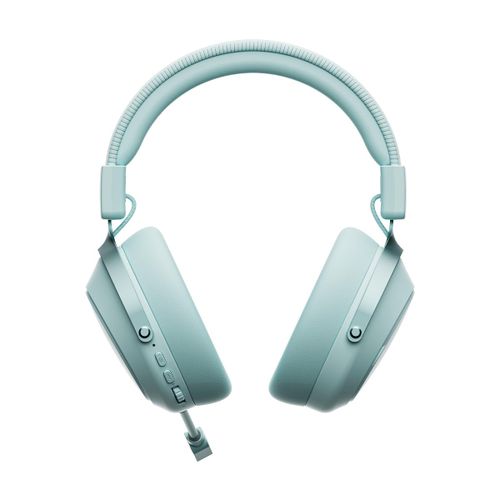 VE3 wireless gaming headset with Bluetooth 6.0, 2.4GHz and USB-C connectivity, 53mm titanium-coated drivers, Virtual 7.1 surround sound, noise-cancelling microphone,150-hour battery life-Mint Green