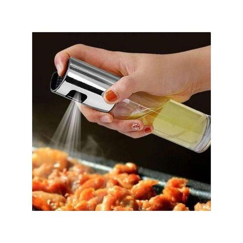 Distributeur d'Huile de Cuisson de Cuisine de 100ml, Bouteille de Pulvérisation d'Huile de Cuisson BBQ en Verre de Haute Qualité, Type de Presse, Vaporisateur de Vinaigre