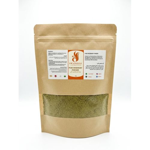 Poudre de Romarin Pur Swanelia (250g) – Soin Stimulateur Repousse Cheveux & Purifiant Corps