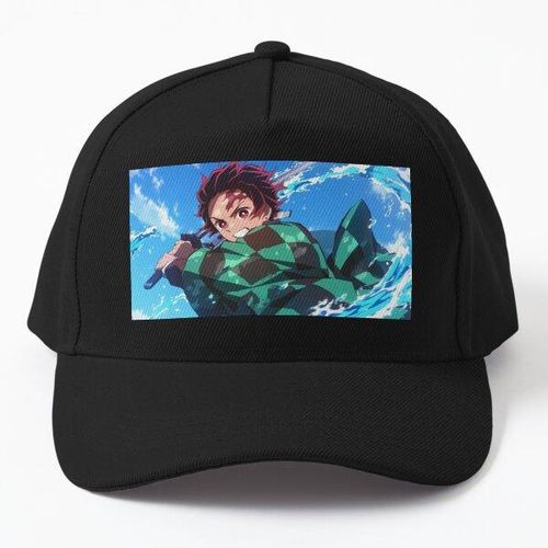 casquette personnalisée Tanjiro Kamado casquette noire unique