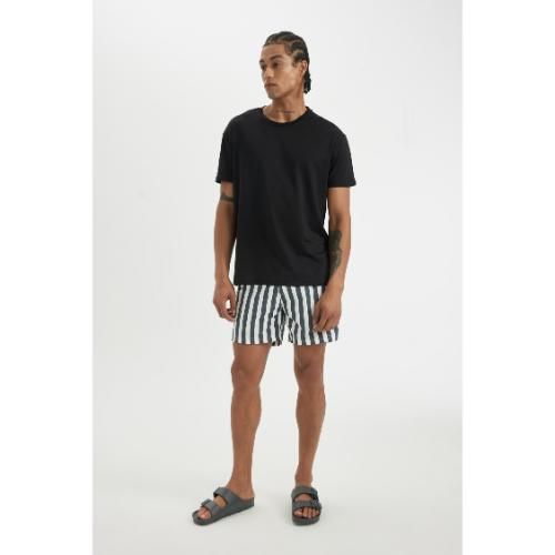Short de bain Homme en polyamide - Blanc - B7467AX.