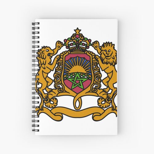 Le Royaume du Maroc Cahier à spirale