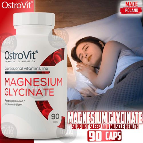 Magnesium Glycinate Support Muscle et Sommeil 90 capsules
