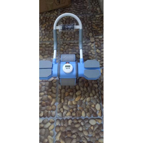 Kit Roue Abdominale à rebond automatique,Double roue ventrale