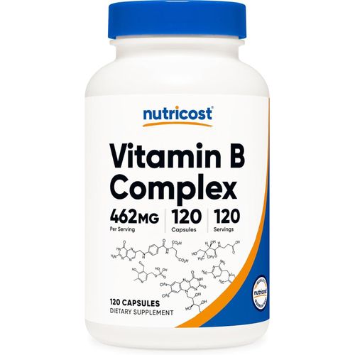 Vitamin B Complex, 462 mg, 120 capsules
